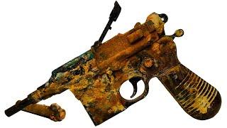 Restoration Rusty Legends The Mauser C96 pistol Broken Toy