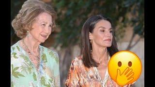 La actitud de Letizia con doña Sofía deja sin palabras a los empleados de Marivent