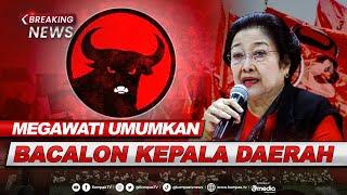 BREAKING NEWS - Ketum PDIP Megawati Umumkan Bakal Calon Kepala Daerah Usung Anies-Rano?