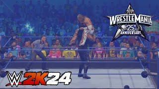 WWE 2K24  Shaun Michaels Vs The Undertaker Showcase All Objectives  The Darkness And The Light