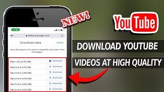 How to Download Your YouTube Videos in High Quality on iPhone  Legal Way