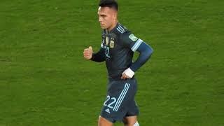 Gol de Lautaro Martinez vs Perú