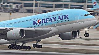 20분 거대한 비행기 인천공항 이륙 착륙 비행기멍  Incheon Airport Plane Spotting ICNRKSI