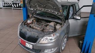 Вода в багажнике Skoda Fabia как устранить