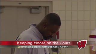 Badgers playing for Coach Moore