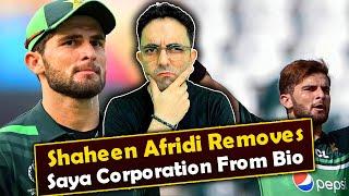 BOMBSHELL Shaheen Shah Afridi removes Saya Corporation from his bio