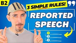  Learn Reported Speech in 15 minutes Indirect Speech - Direct Speech