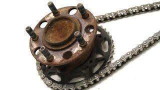 Cool idea Do not dispose of your old worn wheel bearing