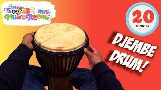 Djembe Drum Play Along for Kids & Beginners African Treasure - Black History with Mister Boom Boom