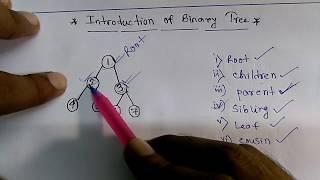 Binary tree Rootparent children Leaf node Sibling