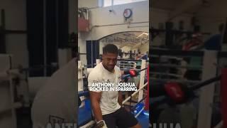 ANTHONY JOSHUA ROCKED IN SPARRING?  SPARS AMATEURS AT FINCHLEY BOXING CLUB