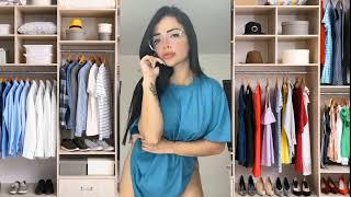 How to wear a Mini Dress  for party Try on haul and more ideas for you  Maria fs