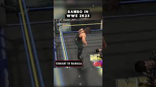 John Rambo in WWE 2K23