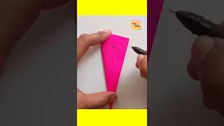 paper cutting snowflake design #snowflakes #papercraft #design #homedecoration #shortsfeed