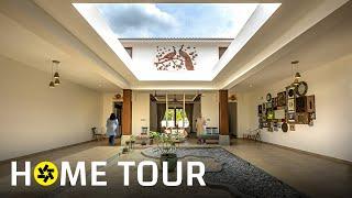 Inside a 2 Acre Luxury Courtyard House in Tamil Nadu House Tour.
