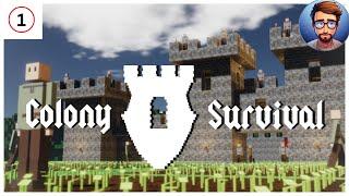 Building Our First Colony in a Voxel World  Colony Survival 2024 Lets Play #1