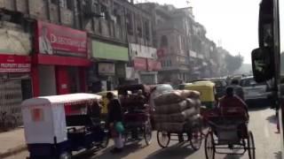 2 mins driving in Delhi India