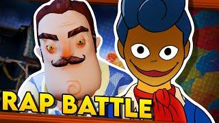 Hello Neighbor vs. Welcome Home. RAP BATTLE DGPRB