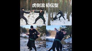 虎倒流 初伝型 Koto ryu Shoden gata Учебный фильм