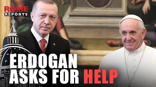 Erdogan calls on Francis to pressure Israels allies to halt attacks