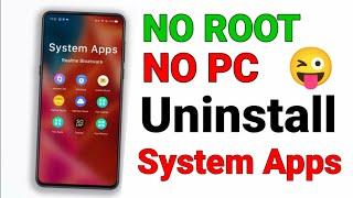 How To Uninstall System Apps Without Root No Pc  System Apps Without Root Kaise Uninstall Karen