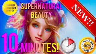 GET SUPERNATURAL BEAUTY & CHARM IN 10 MINUTES - SUBLIMINAL AFFIRMATIONS BOOSTER - REAL RESULTS