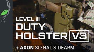 The Rapid Force Level 3 V3 Duty Holster  Alien Gear Holsters