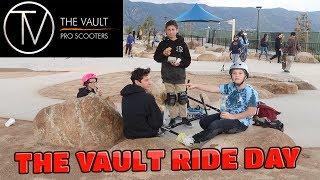 ROCCO PIAZZA AT THE VAULT RIDE DAY SCOOTERING