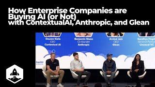 How Enterprise Companies are Buying AI or Not with ContextualAI Anthropic and Glean