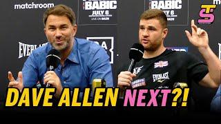 Johnny Fisher ACCEPTS Dave Allen as next opponent? Difficult Test - Post-Fight Press Conference