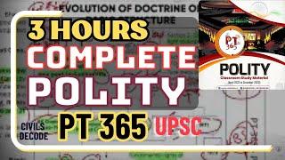 VisionIAS PT365 POLITY 2024 COMPLETE I POLITY 1 YEAR COMPLETE CURRENT #upsc #ias #pt365