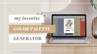 Free Color palette generator  How to use COOLOR