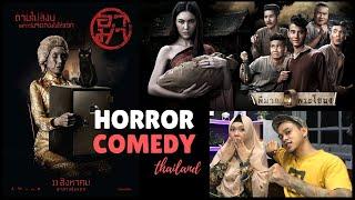 REACTION THAILAND HORROR COMEDY MOVIE - GRANDMOTHER & PEE MAK ENG SUB