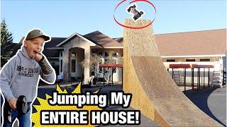 Jumping My ENTIRE HOUSE RC Car VS MEGA RAMP