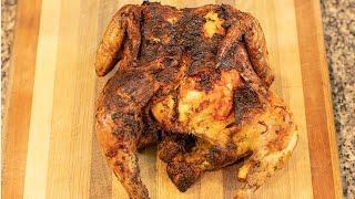 Spatchcoked Chicken with Harissa 2 Ways Roasted & Air Fried