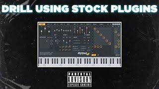 Making a UK Drill Beat using STOCK PLUGINSFL Studio 20 UK Drill Tutorial