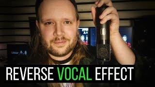 Vocal Effect Tutorial - Reverse Reverb  Echo Logic Pro X