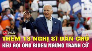 Tin quốc tế mới nhất 207 Thêm 13 nghị sĩ Dân chủ kêu gọi ông Biden ngừng tranh cử  Tin24h