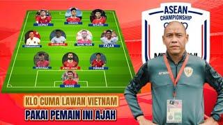 Vietnam & malaysia meradank ini line up timnas indonesia vs vietnam d piala aff atau asean cup 2024