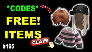 HURRY GET NEW FREE ITEMS & HAIRS - ROBLOX DANCE FOR UGC CODES #165