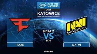 FaZe vs Natus Vincere Map 2 Dust 2 Best of 3 IEM Katowice 2020  Groups Stage