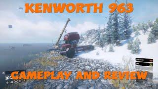 SnowRunner Kenworth 963 Gameplay And Review