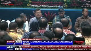 Terjebak Macet Jokowi Terlambat Datang di Acara Kepala Daerah