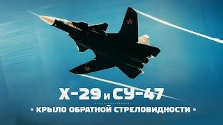 Су-47 Беркут и Grumman X-29 — Крыло ОБРАТНОЙ Стреловидности  ENG Subs