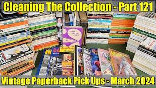 Unintentional ASMR - Cleaning The Collection - Part 121 - Vintage  Paperbacks Pick Ups - March 2024