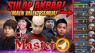 7 ORANG MAIN VALE 2 DALAM 1 MATCH  MALAH JADI AKBAR THE MASTER PERSULAPAN  WKWKKWKW