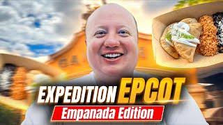 Epcot World Showcase Food Hunt Empanada Edition