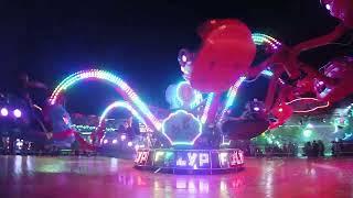 Polyp pieuvre off ride Nuit Foire de Charleroi 2024 be