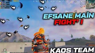 İNANILMAZ MAİN FIGHTI  +30 KİLL  KAOS TEAM PUBG MOBİLE