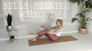 Belly Pilates Workout flachen Bauch schlanke Taille schöne Silhouette Homeworkout deutsch